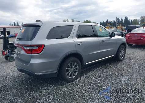 2018 Dodge Durango Sxt Awd z USA, uszkodzony, nr VIN 1C4RDJAG0JC386089